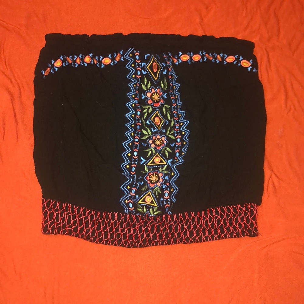 cute tube top crop